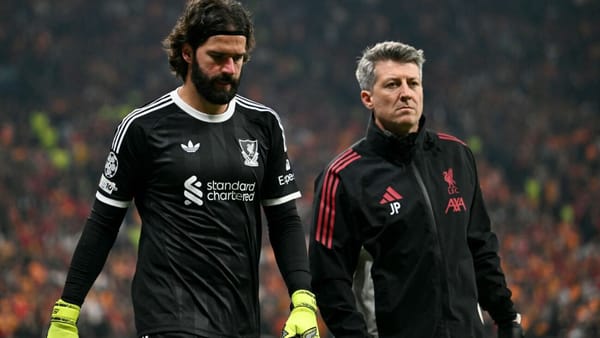 Oberschenkelverletzung: Liverpool länger Wochen ohne Alisson