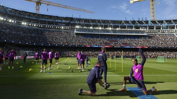 Barca trainiert im Camp Nou - Rückkehr schon im November?