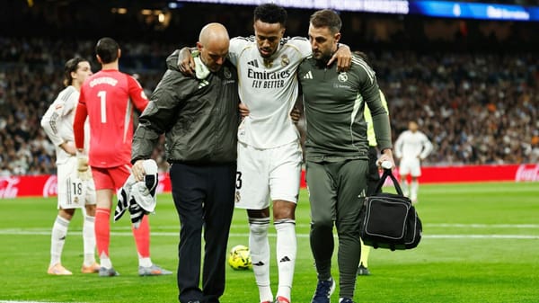 Real Madrid lange ohne Verteidiger Militao
