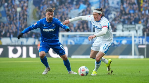 Hertha rettet Punkt in Karlsruhe