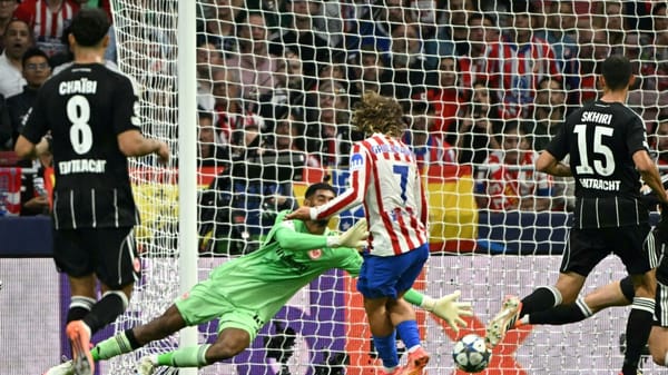 Lehrgeld in Madrid: Frankfurt chancenlos gegen Atlético