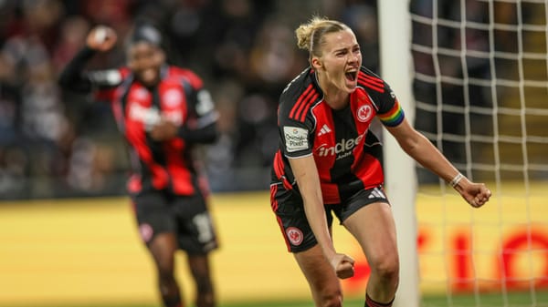 Frauen-Bundesliga: Frankfurt auf drittem Tabellenplatz