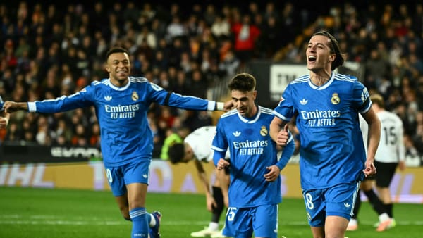 Glanzloser Sieg in Valencia: Real folgt Barcelona