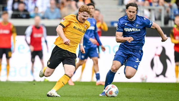 2. Liga: Dresden verspielt Sieg in Karlsruhe