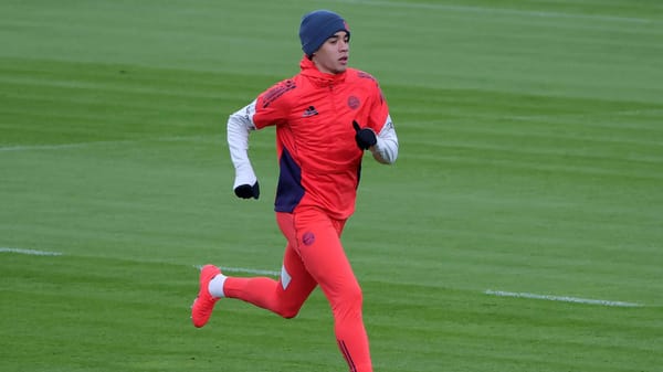 Musiala absolviert Teile des Mannschaftstrainings