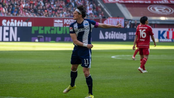 Auch dank Doppelpacker Reese: Hertha BSC siegt in Düsseldorf