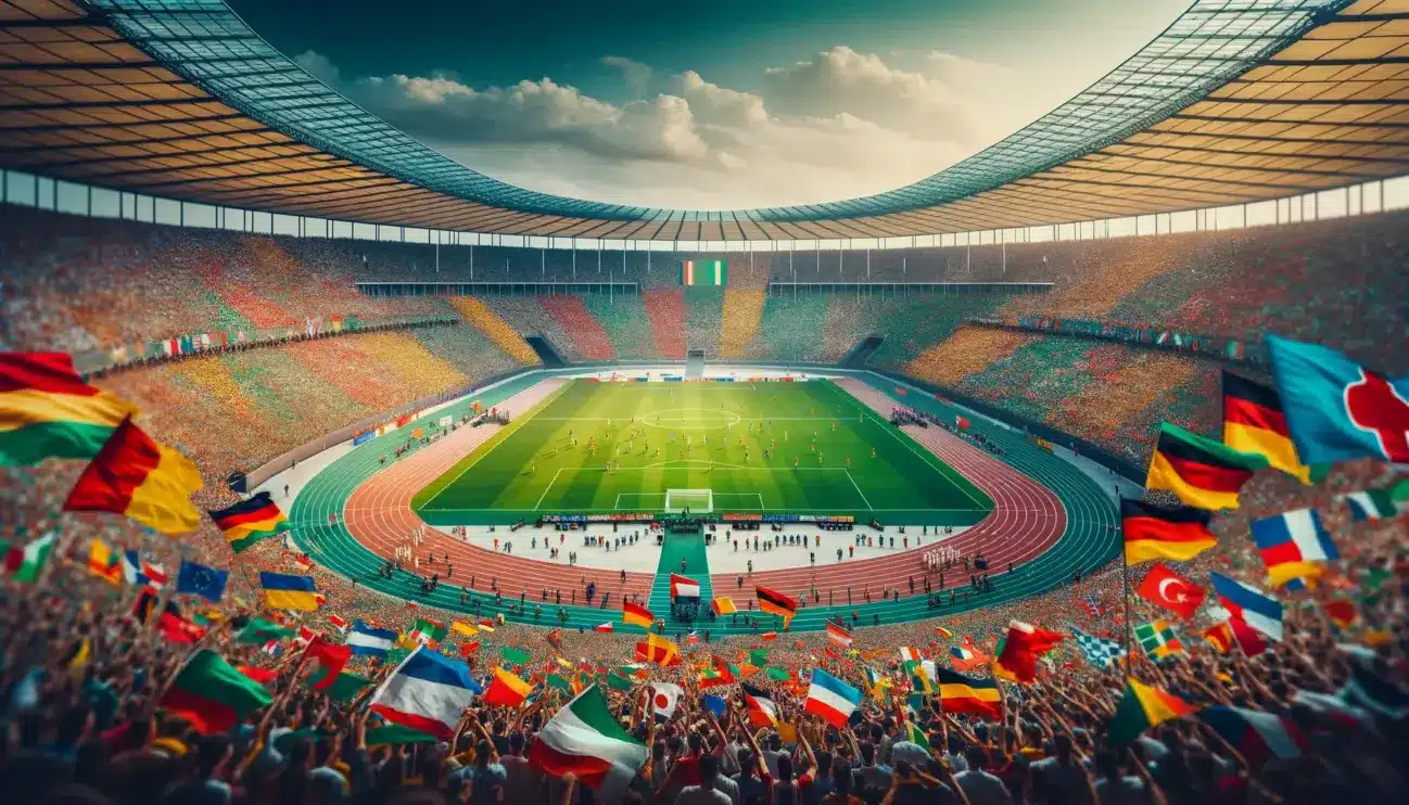 EM-Kader durchlüftet – und pink EM-Kader durchlüftet - und pink