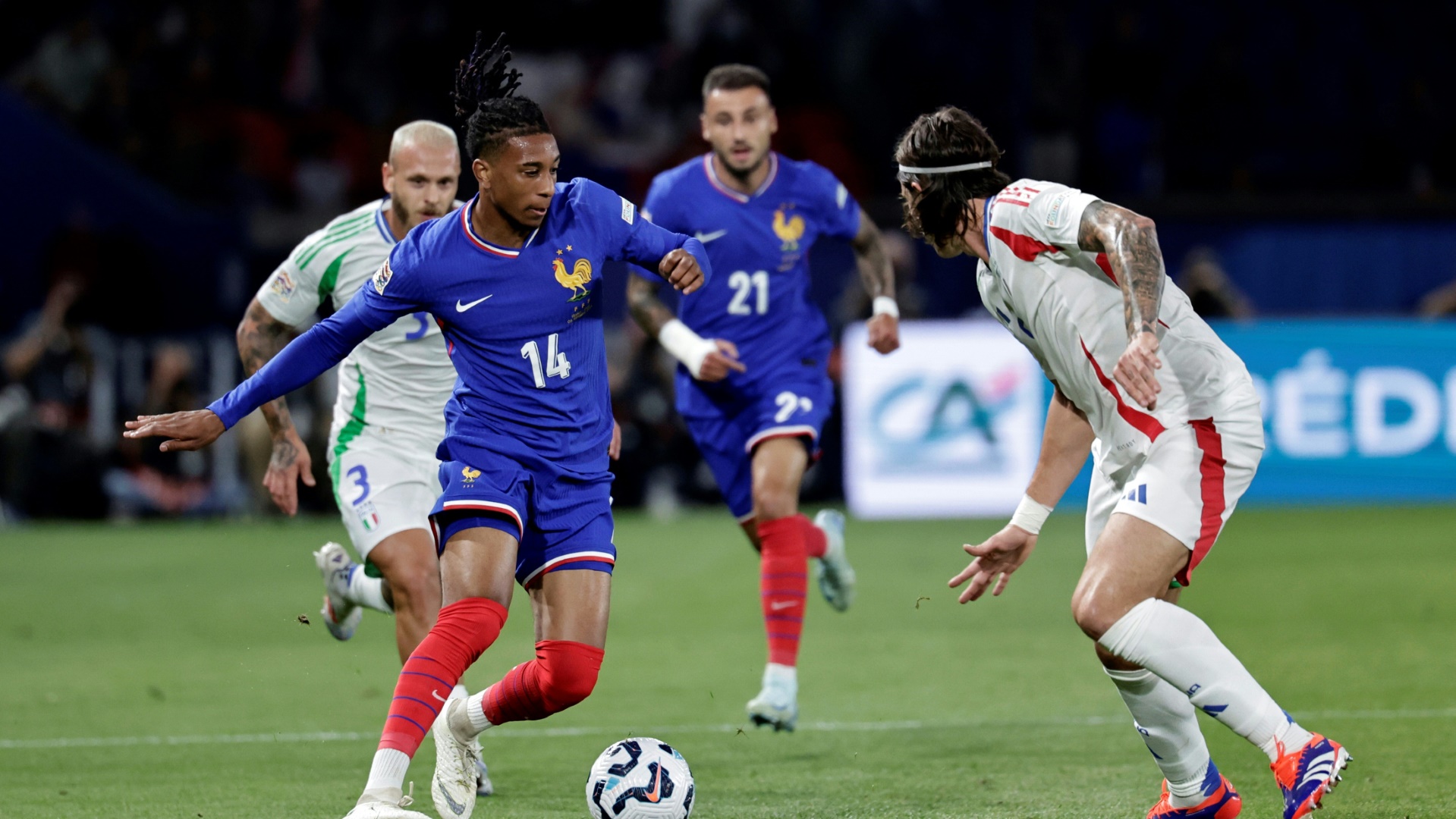 Blitztreffer reicht nicht: Frankreich verliert gegen Italien Blitztreffer reicht nicht: Frankreich verliert gegen Italien