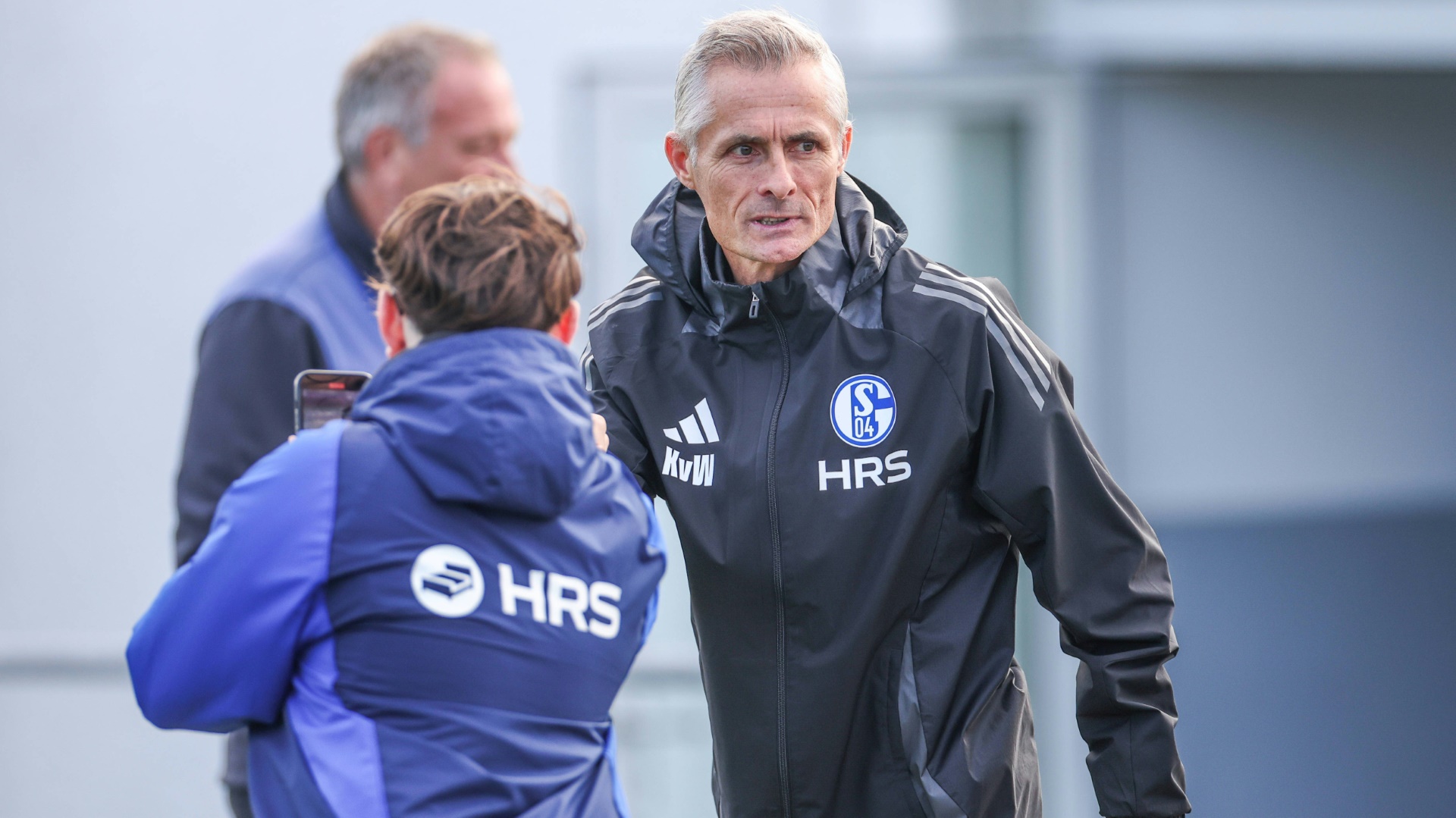 Schalke-Trainer van Wonderen: „Weiß Schalke-Trainer van Wonderen: "Weiß