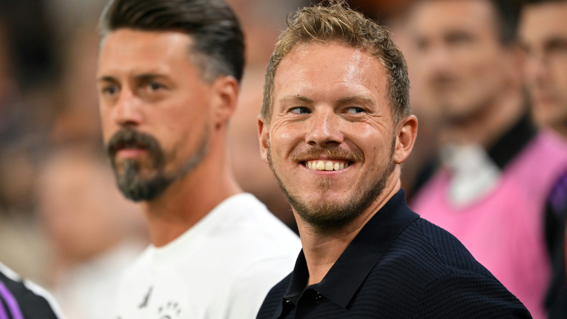 Kimmichs Nagelsmann-Bilanz: „Sehr positiv“ Kimmichs Nagelsmann-Bilanz: "Sehr positiv"