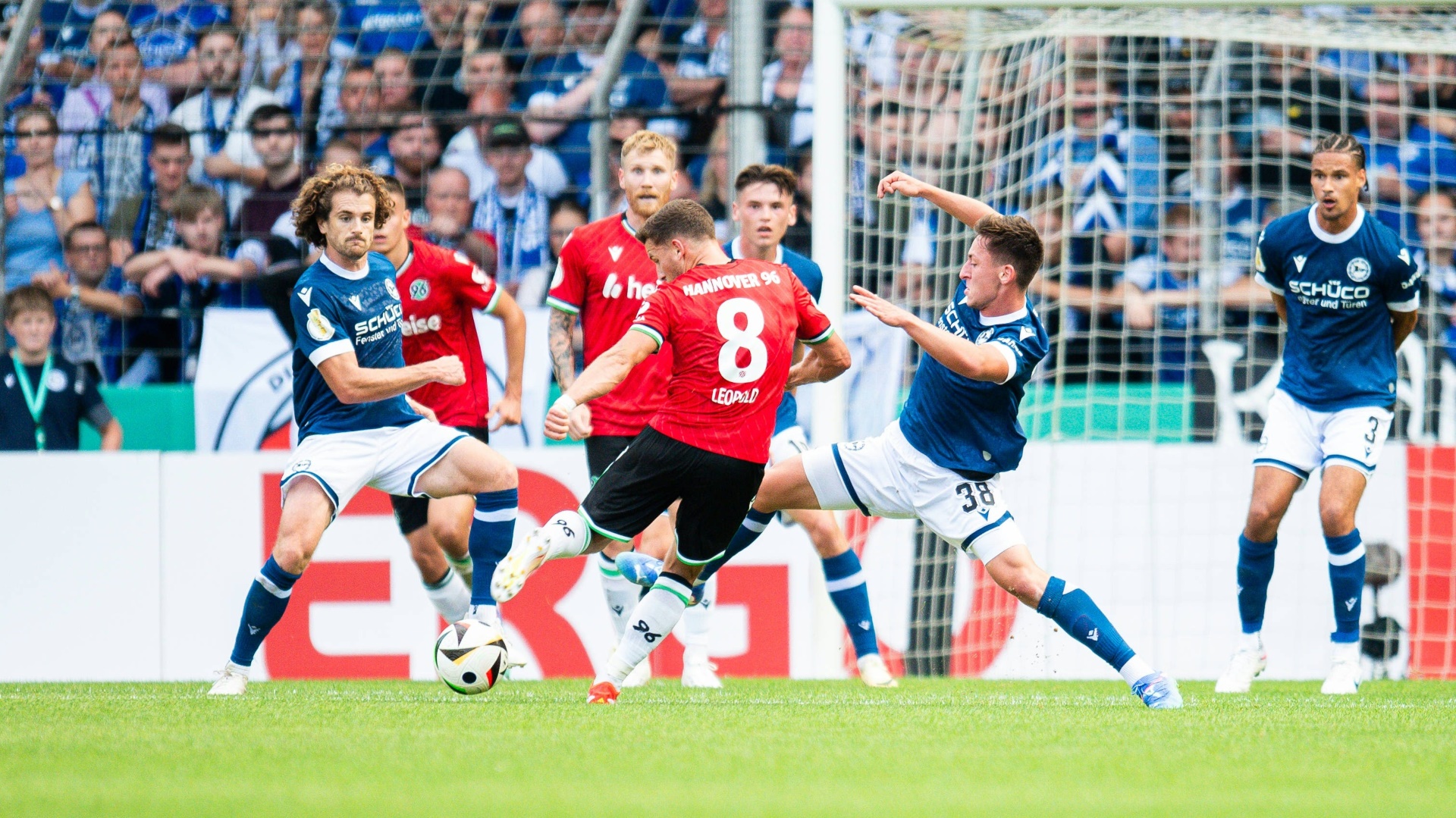 Pokal: Hannover scheitert in Bielefeld Pokal: Hannover scheitert in Bielefeld