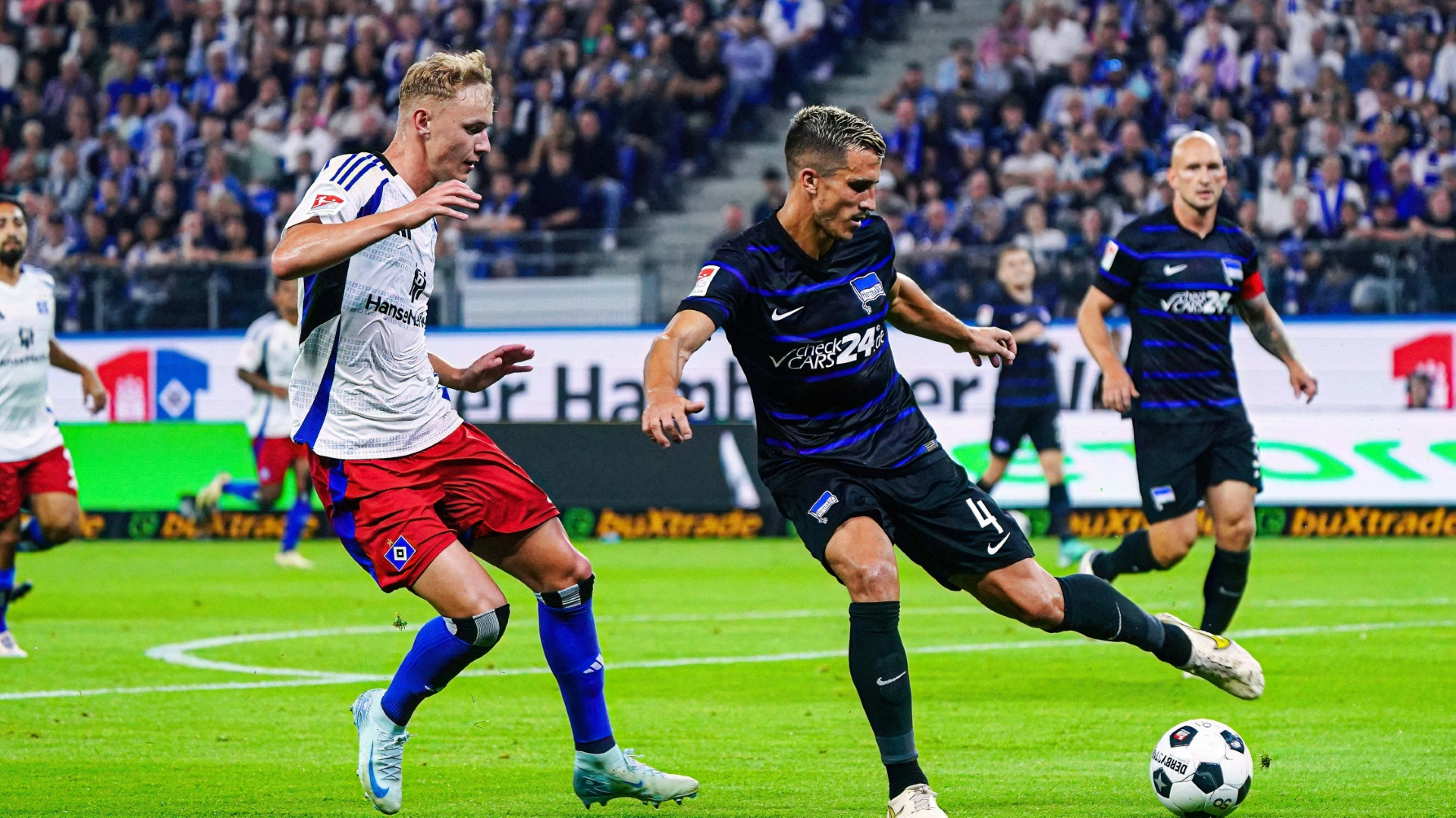 Hertha rettet Punkt beim HSV