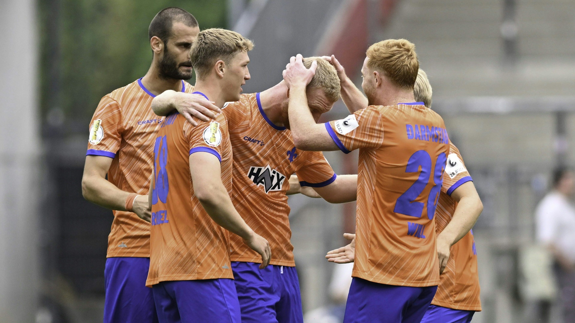 Nach Fehlstart in der Liga: Darmstadt im Pokal weiter Nach Fehlstart in der Liga: Darmstadt im Pokal weiter
