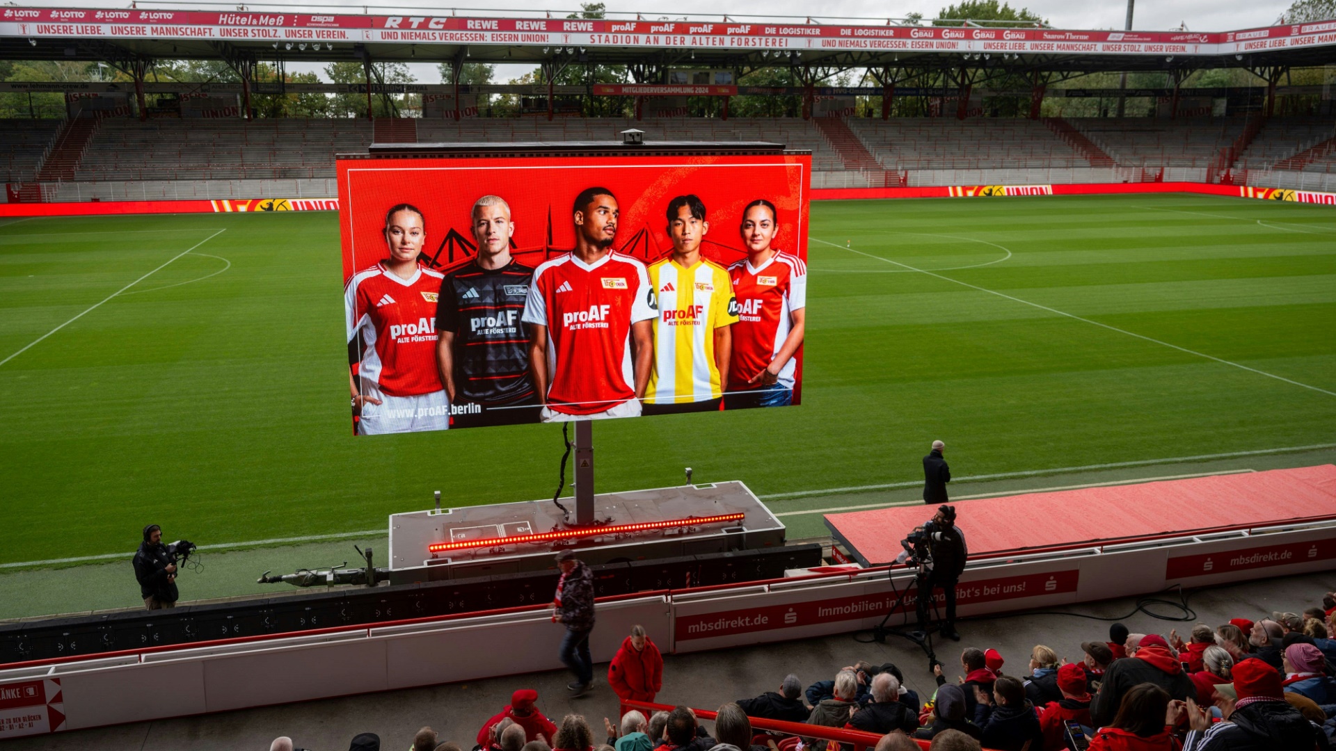 Svensson über Unions Stadionpläne: „Motiviert mich“ Svensson über Unions Stadionpläne: "Motiviert mich"