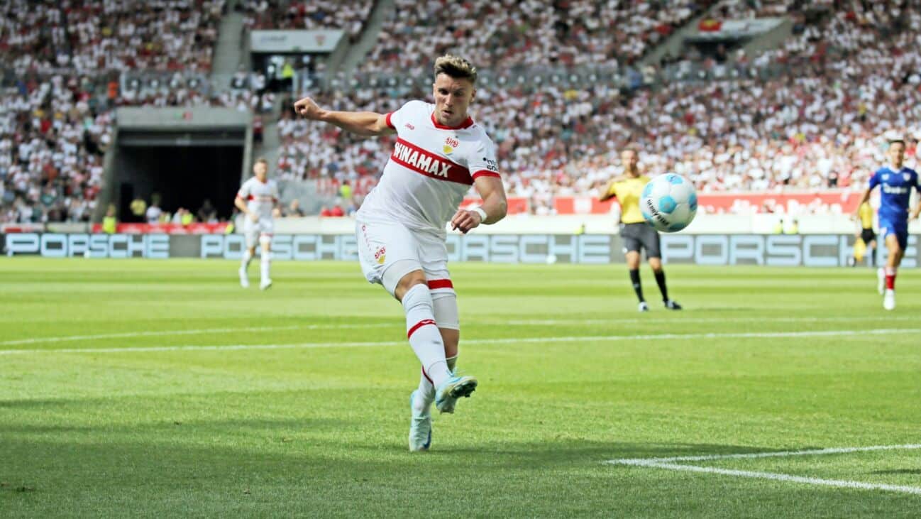 Demirovic schwärmt vom VfB: „Das große Ganze stimmt“ Demirovic schwärmt vom VfB: "Das große Ganze stimmt"