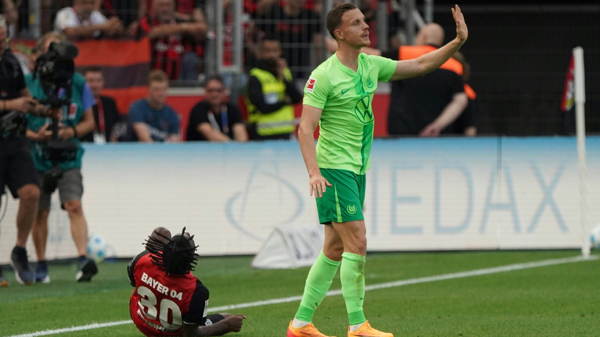 Nach Rot in Leverkusen: Ein Spiel Sperre für Gerhardt Nach Rot in Leverkusen: Ein Spiel Sperre für Gerhardt