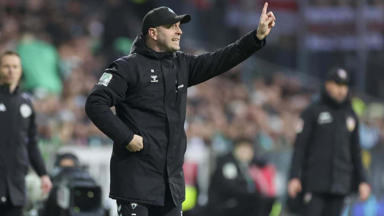Remis zum Jubiläum: Bremen verpasst Sieg gegen Stuttgart Remis zum Jubiläum: Bremen verpasst Sieg gegen Stuttgart