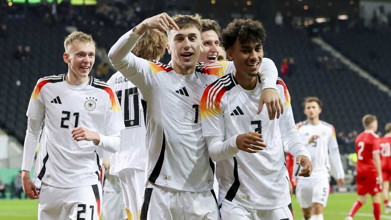 Zwei Blitztore: U21 startet erfolgreich in EM-Vorbereitung Zwei Blitztore: U21 startet erfolgreich in EM-Vorbereitung