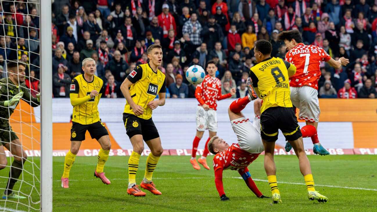 Can fliegt vom Platz: BVB verliert in Mainz Can fliegt vom Platz: BVB verliert in Mainz