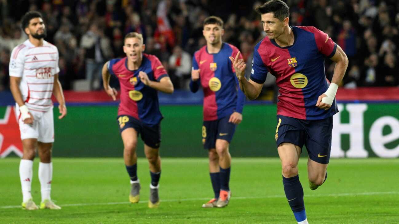 Lewandowski knackt 100-Tore-Marke in der Champions League Lewandowski knackt 100-Tore-Marke in der Champions League