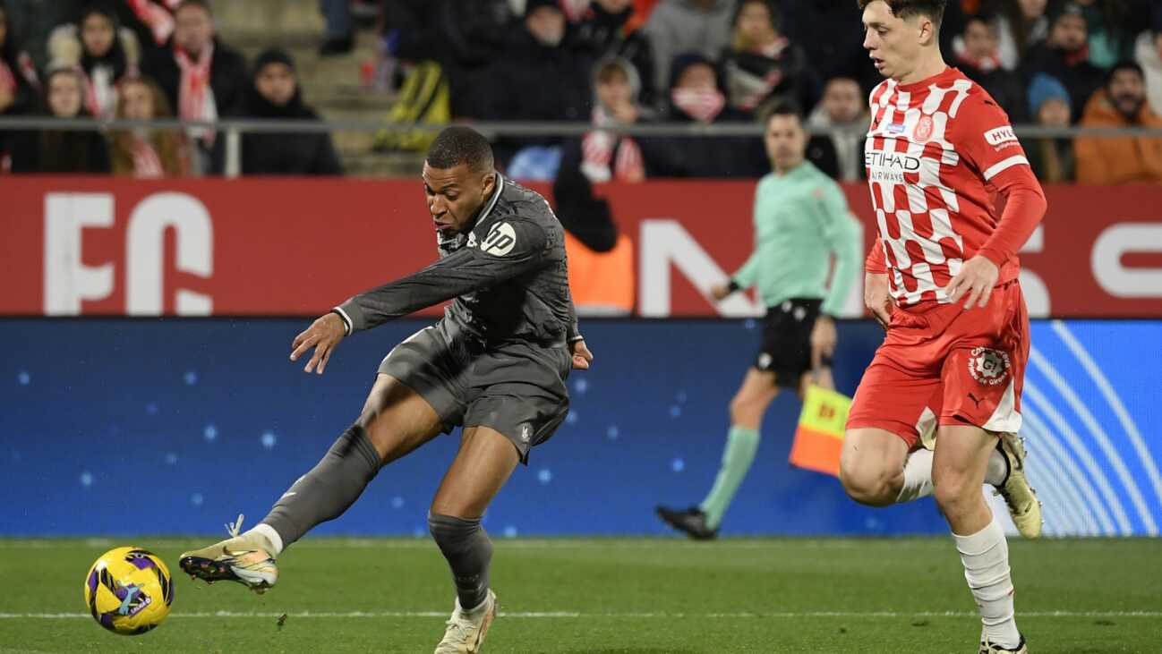 Mbappe trifft: Real verkürzt Rückstand auf Barcelona Mbappe trifft: Real verkürzt Rückstand auf Barcelona
