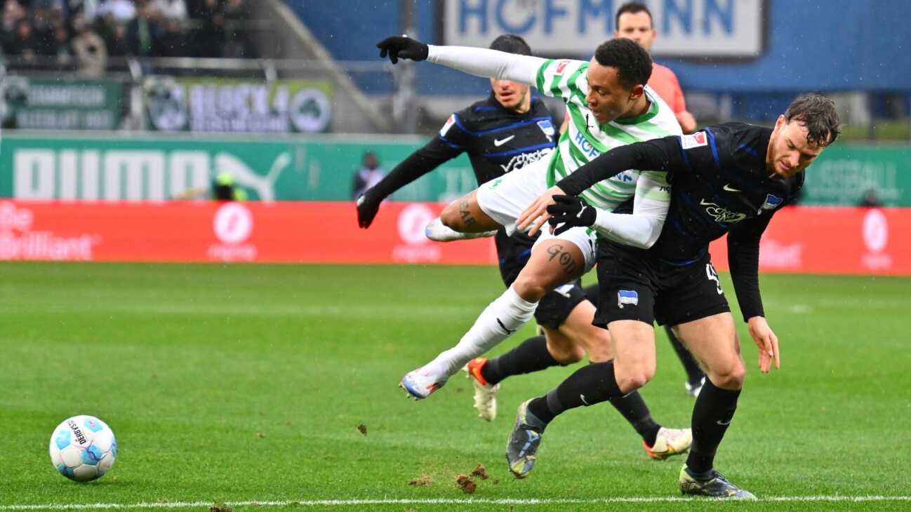 Nach bitterem Pokalaus: Hertha verliert auch in Fürth Nach bitterem Pokalaus: Hertha verliert auch in Fürth