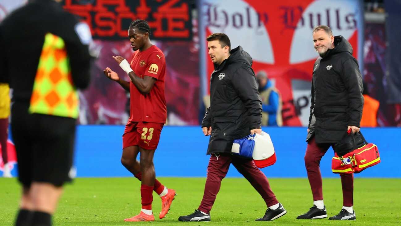 Nächster Verletzter: Leipzig zwei Monate ohne Lukeba Nächster Verletzter: Leipzig zwei Monate ohne Lukeba