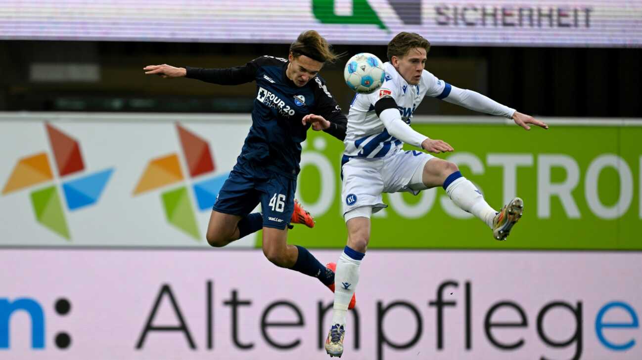 Dank Siwsiwadse: Effizienter KSC stürmt Zweitligaspitze Dank Siwsiwadse: Effizienter KSC stürmt Zweitligaspitze