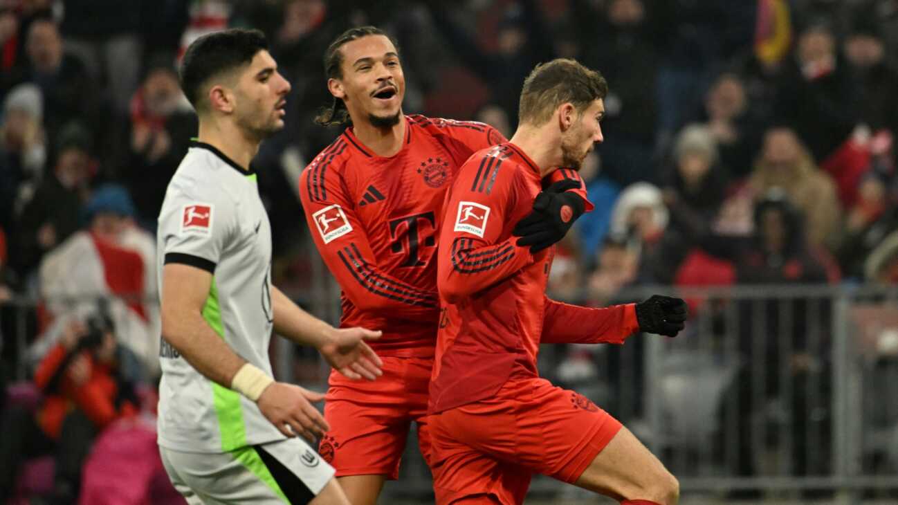 Goretzka-Doppelpack: Bayern bezwingen Wolfsburg Goretzka-Doppelpack: Bayern bezwingen Wolfsburg