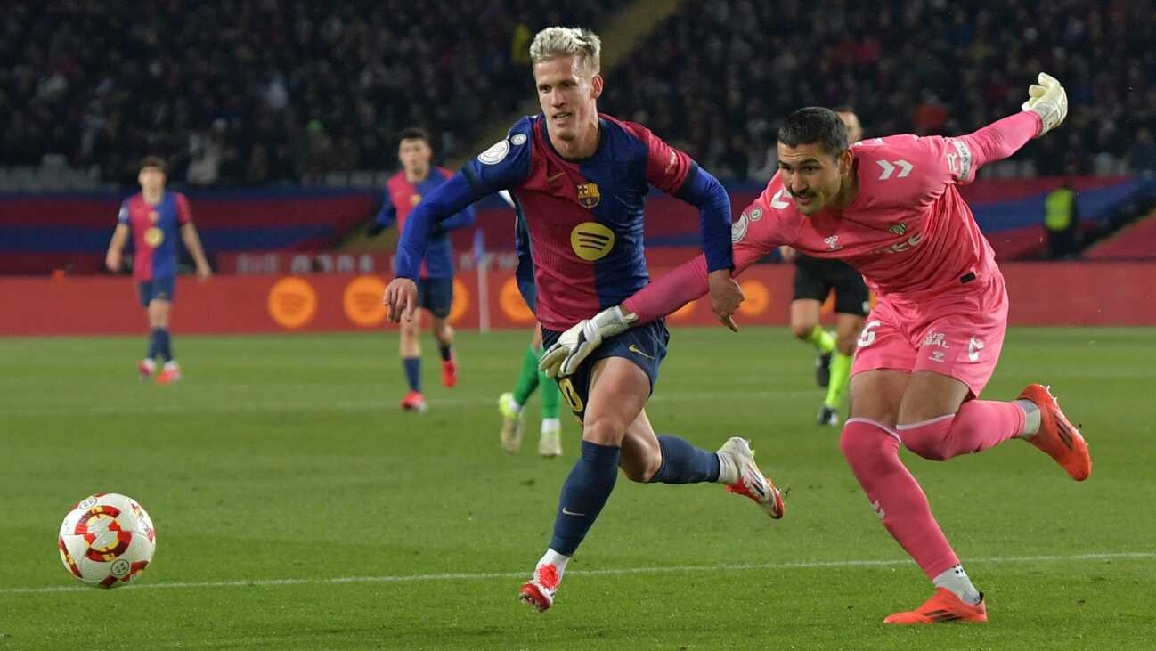 Olmo mit zwei Assists: Barca im Viertelfinale der Copa del Rey Olmo mit zwei Assists: Barca im Viertelfinale der Copa del Rey