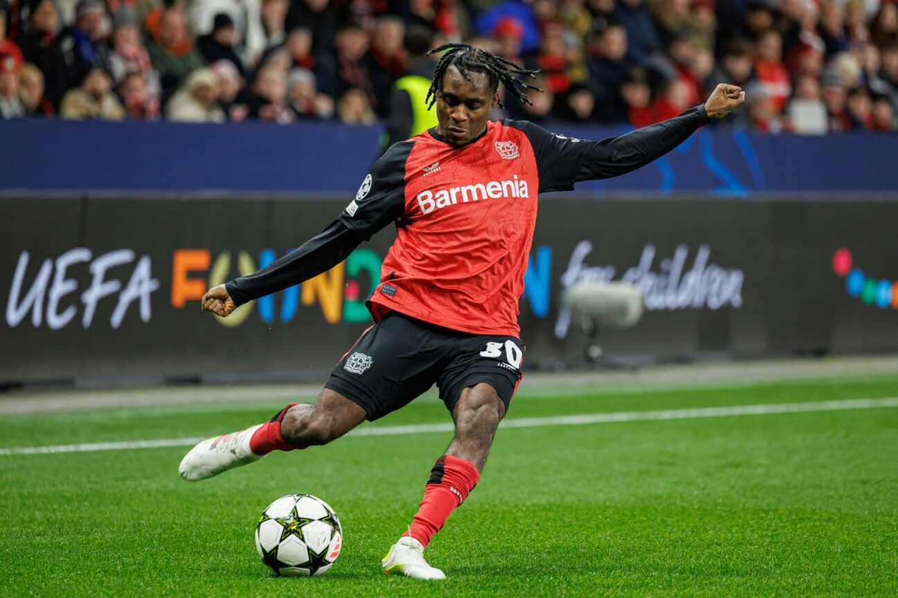 Leverkusens Frimpong: "Im Kopf zu 100 Prozent hier" Leverkusens Frimpong: "Im Kopf zu 100 Prozent hier"