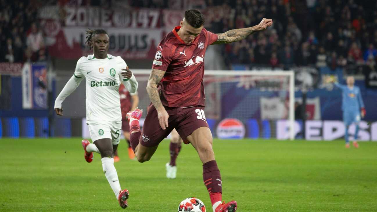 Vor Bayer-Duell: Leipzig mit erstem CL-Erfolg Vor Bayer-Duell: Leipzig mit erstem CL-Erfolg