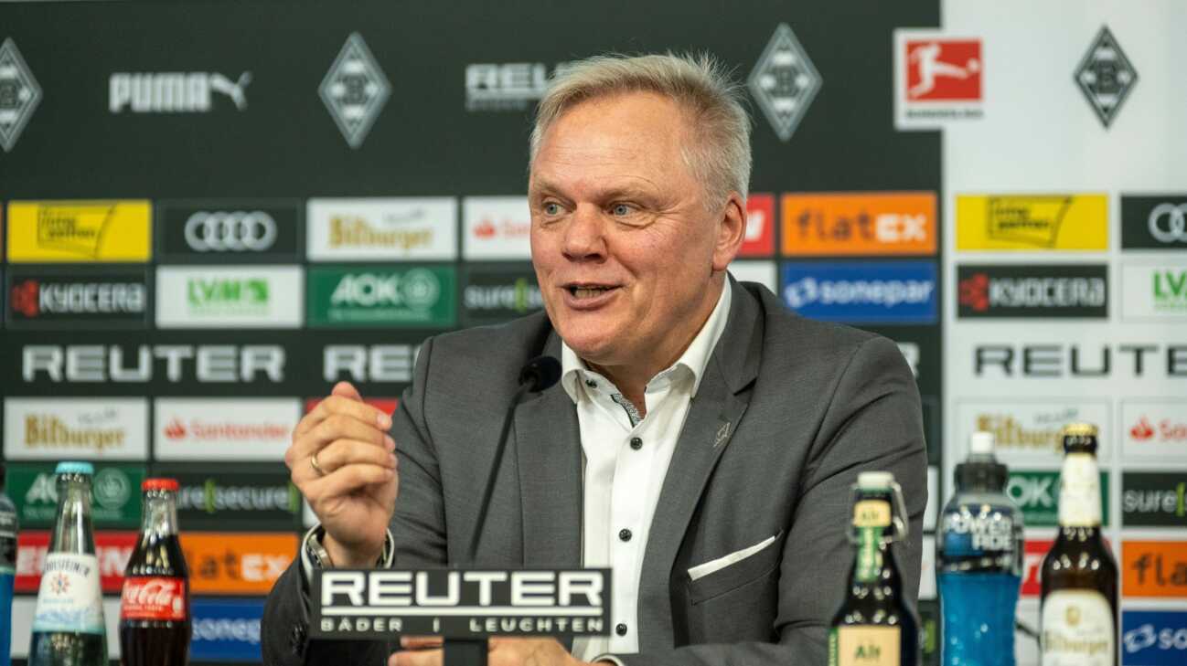 Gladbachs neuer CEO Stegemann für "hanseatische" Vorsicht Gladbachs neuer CEO Stegemann für "hanseatische" Vorsicht