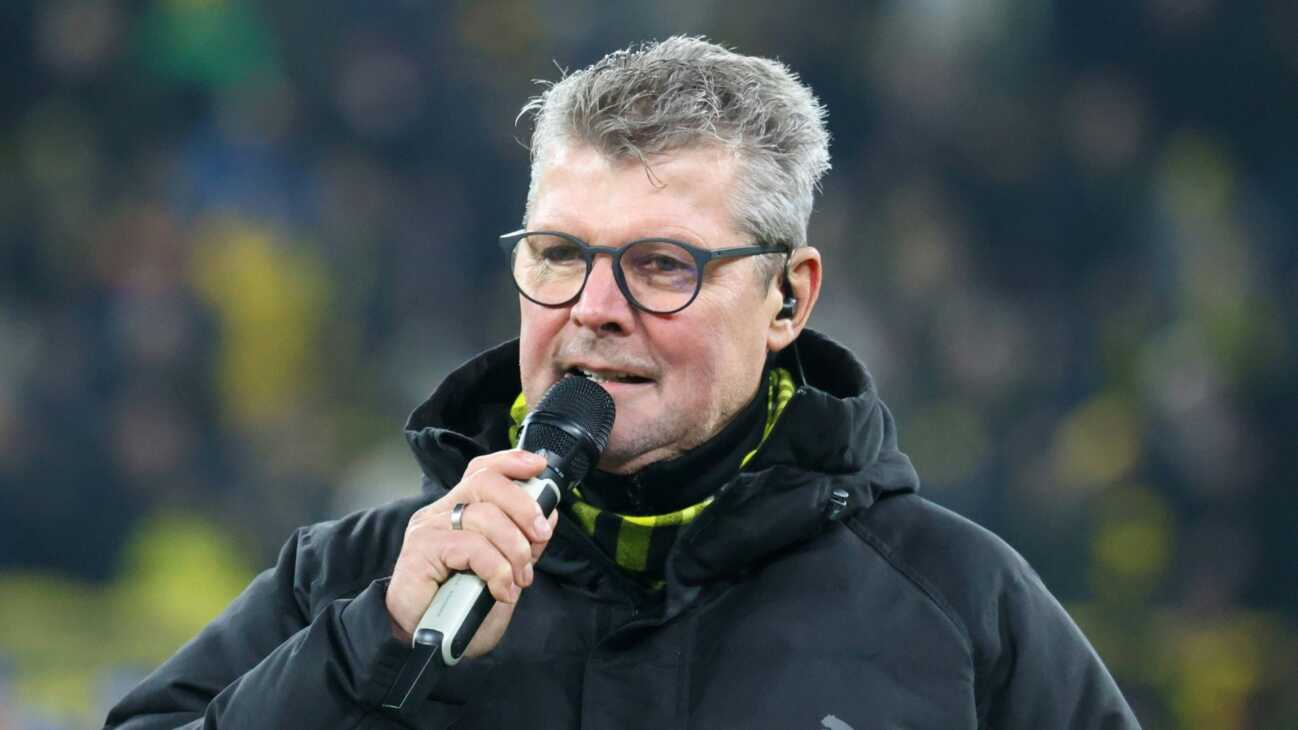 Am Stadionmikrofon: Dickel weint um de Beer Am Stadionmikrofon: Dickel weint um de Beer