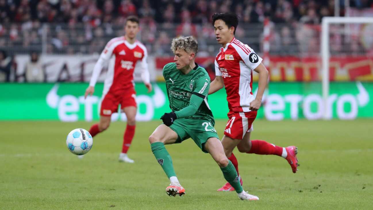 Gladbach bezwingt Union: Fohlen weiter auf Europa-Kurs Gladbach bezwingt Union: Fohlen weiter auf Europa-Kurs