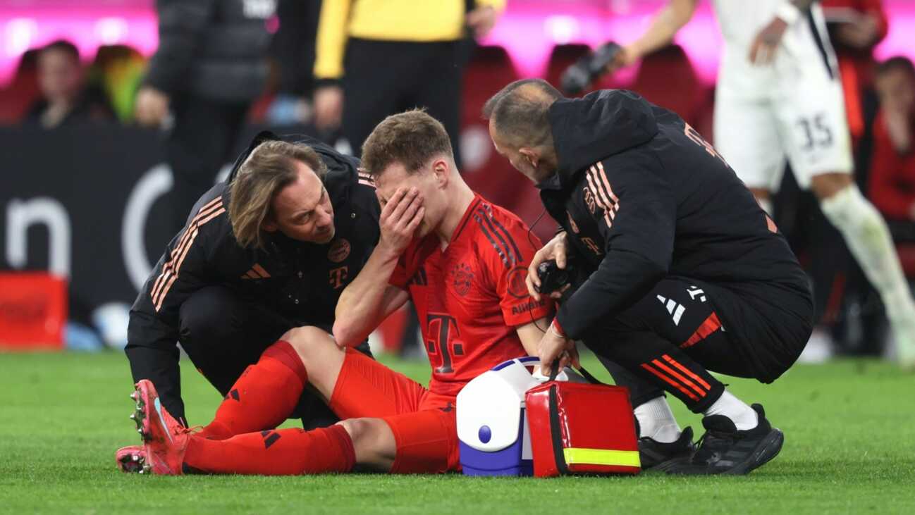 FC Bayern: "Eher Entwarnung" nach Verletzung von Kimmich FC Bayern: "Eher Entwarnung" nach Verletzung von Kimmich