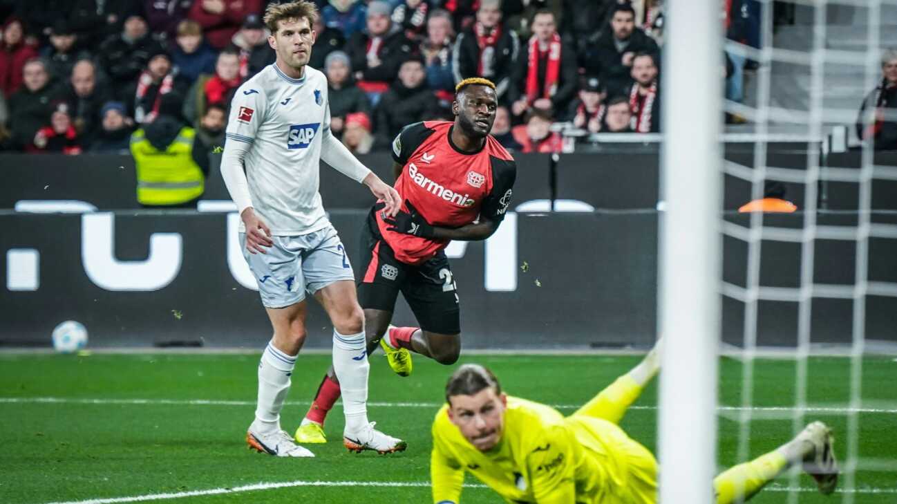 Dank Boniface: Bayer bleibt im Titelrennen Dank Boniface: Bayer bleibt im Titelrennen