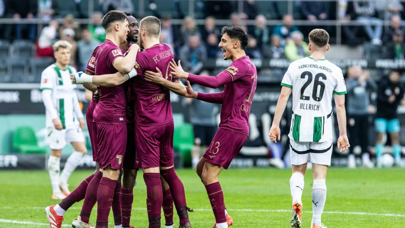 Hattrick von Claude-Maurice: Gladbach verliert in Unterzahl Hattrick von Claude-Maurice: Gladbach verliert in Unterzahl