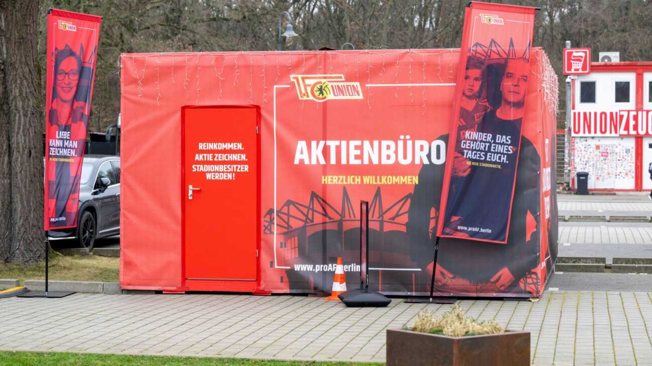 Union Berlin: Kapital für Stadion AG auf 30 Millionen erhöht Union Berlin: Kapital für Stadion AG auf 30 Millionen erhöht