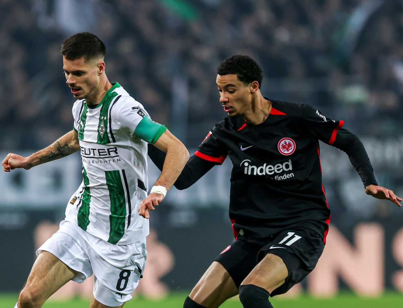 Nächstes Remis: Ekitiké rettet Frankfurt Punkt in Gladbach Nächstes Remis: Ekitiké rettet Frankfurt Punkt in Gladbach