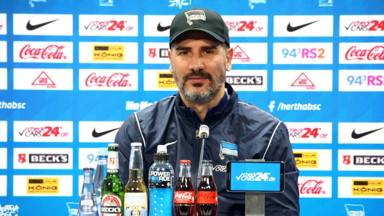 Hertha-Coach Fiel: "Wenn sich die Kinder Sorgen machen…" Hertha-Coach Fiel: "Wenn sich die Kinder Sorgen machen..."