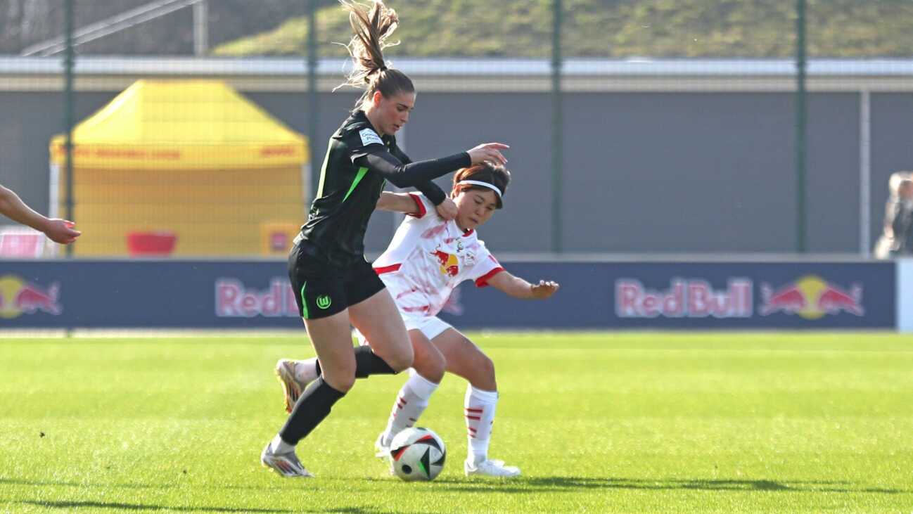 Jubilarin Brand trifft: Wolfsburg gewinnt in Leipzig Jubilarin Brand trifft: Wolfsburg gewinnt in Leipzig