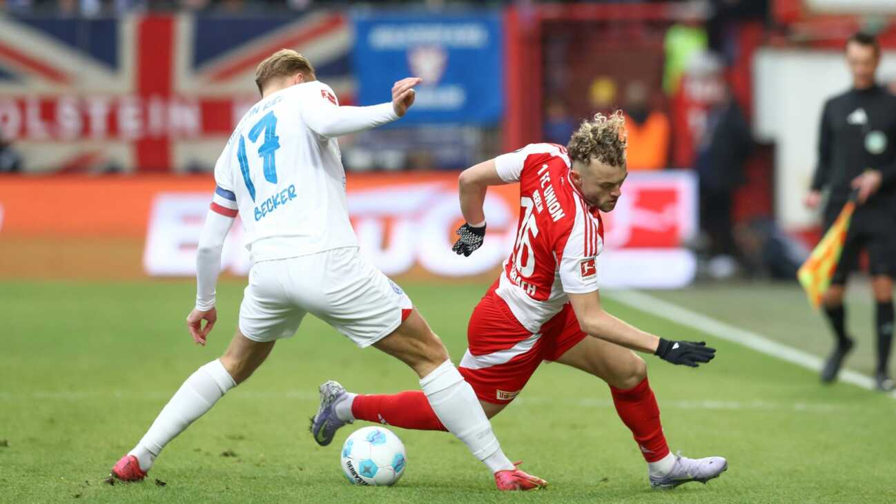 Nach DFB-Urteil: Union verpasst Befreiungsschlag gegen Kiel Nach DFB-Urteil: Union verpasst Befreiungsschlag gegen Kiel