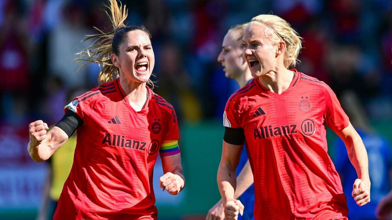 Harder sei Dank: Bayern erreicht Pokalfinale nach Aufholjagd Harder sei Dank: Bayern erreicht Pokalfinale nach Aufholjagd