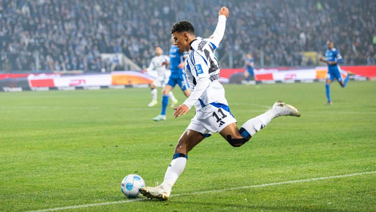 Matchwinner Königsdörffer: "Spiel hat perfekt zu mir gepasst" Matchwinner Königsdörffer: "Spiel hat perfekt zu mir gepasst"
