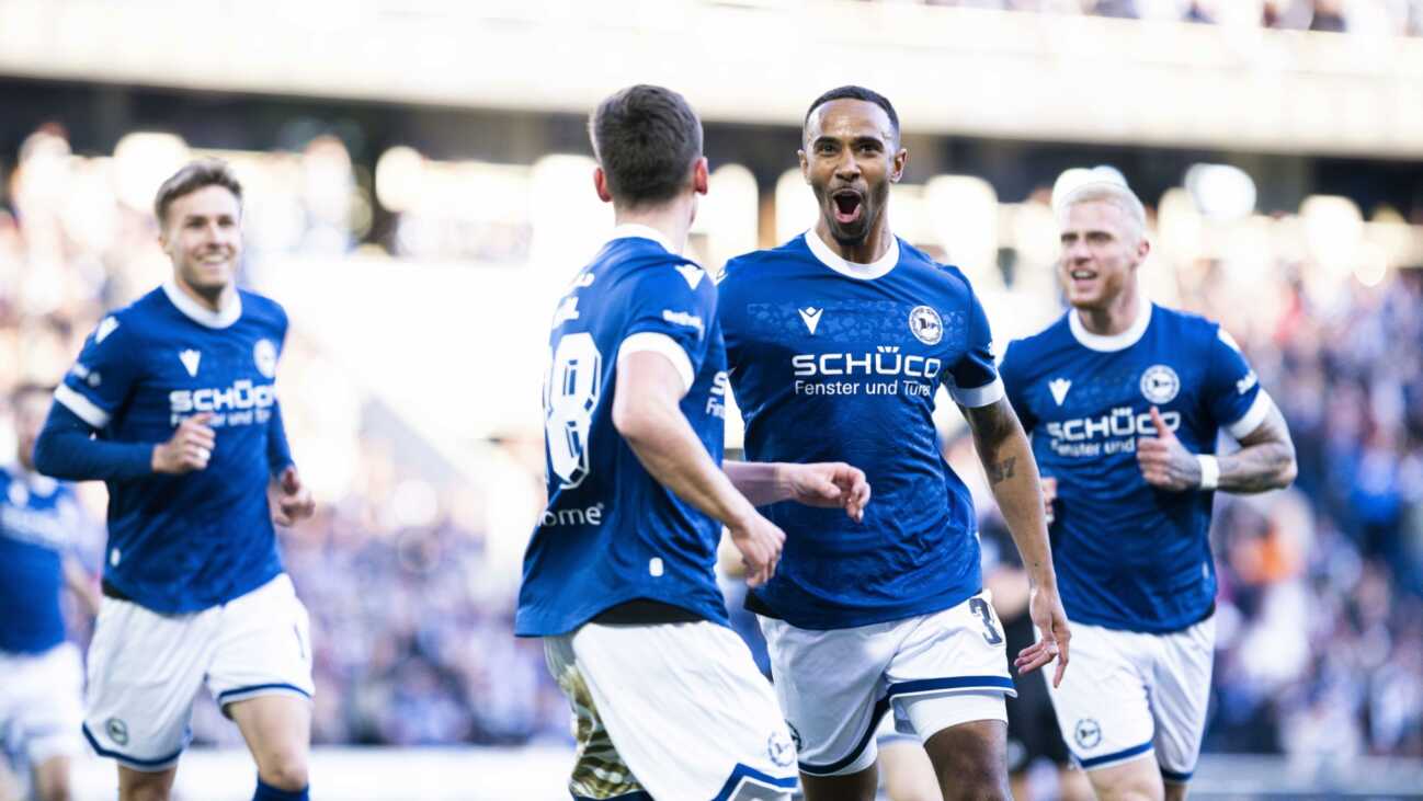 3. Liga: Bielefeld springt auf Platz zwei 3. Liga: Bielefeld springt auf Platz zwei