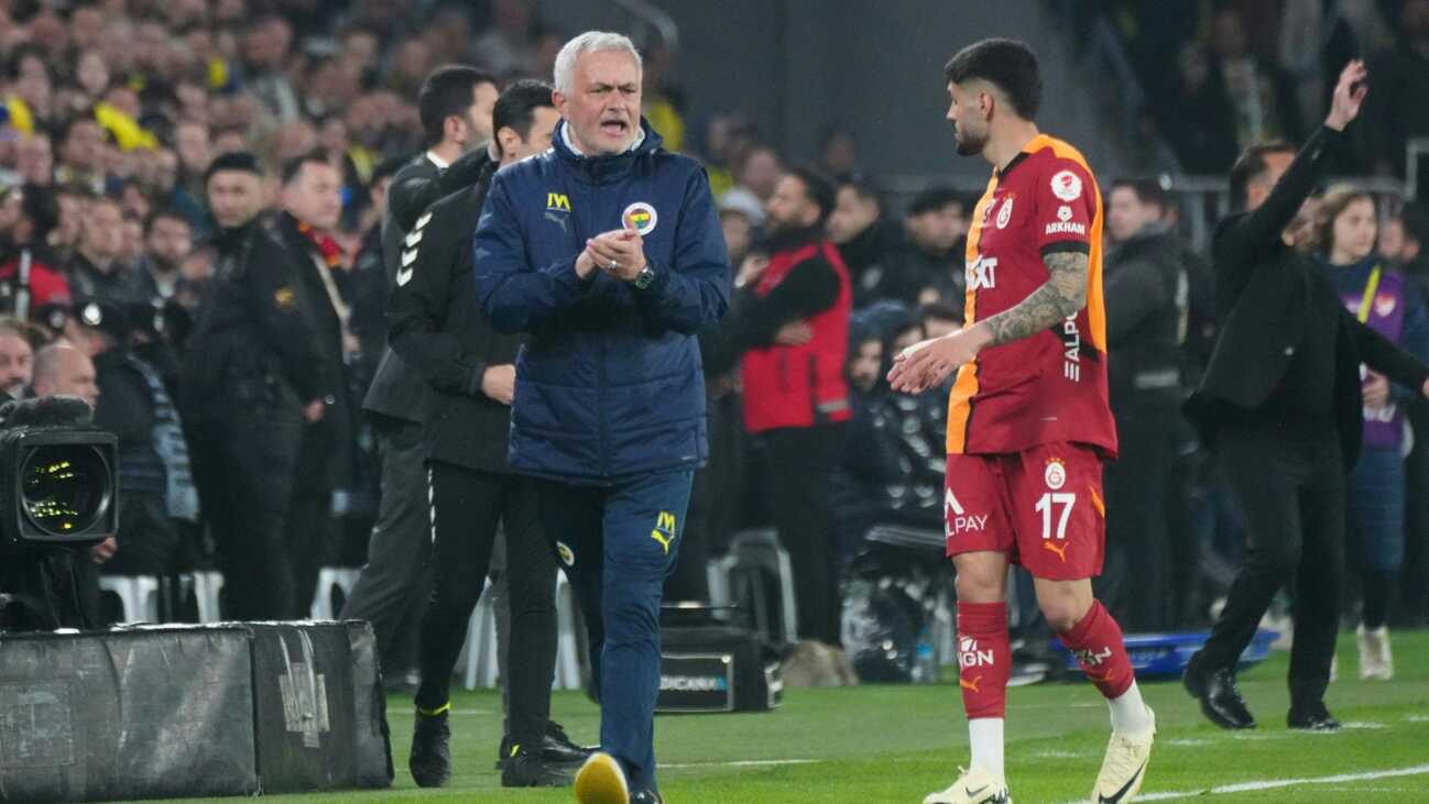 Mourinho greift Galatasaray-Trainer an die Nase Mourinho greift Galatasaray-Trainer an die Nase
