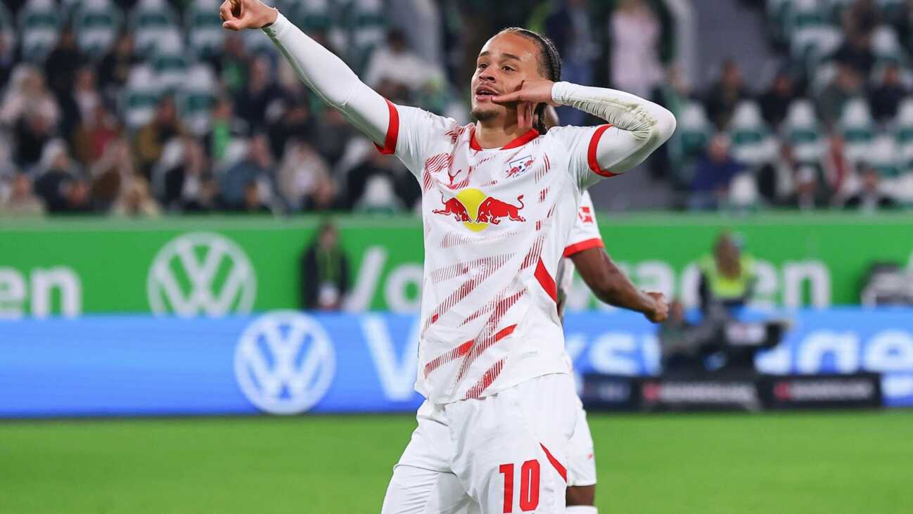 Doppelpack Xavi: Leipzig springt auf Champions-League-Platz Doppelpack Xavi: Leipzig springt auf Champions-League-Platz