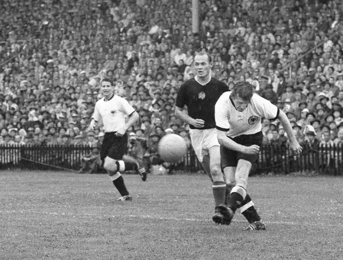 Fussball / Herren / WM Weltmeisterschaft 1954 / Endspiel : Deutschland – Ungarn (3 : 2) :Weltmeisterschaft 1954 WM 54 Fi