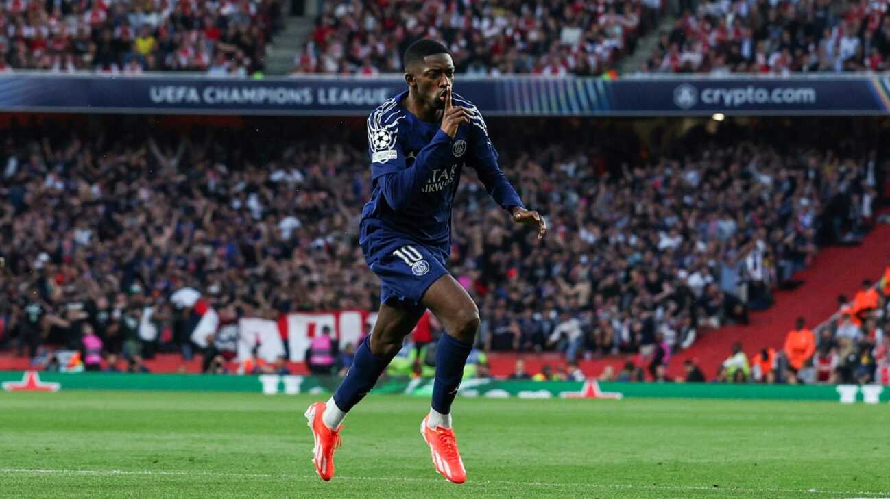 Entwicklung "positiv": PSG-Star Dembélé mit Muskeldehnung